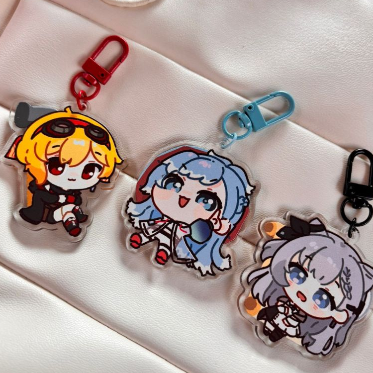 capcaysin - Hololive ID Keychain