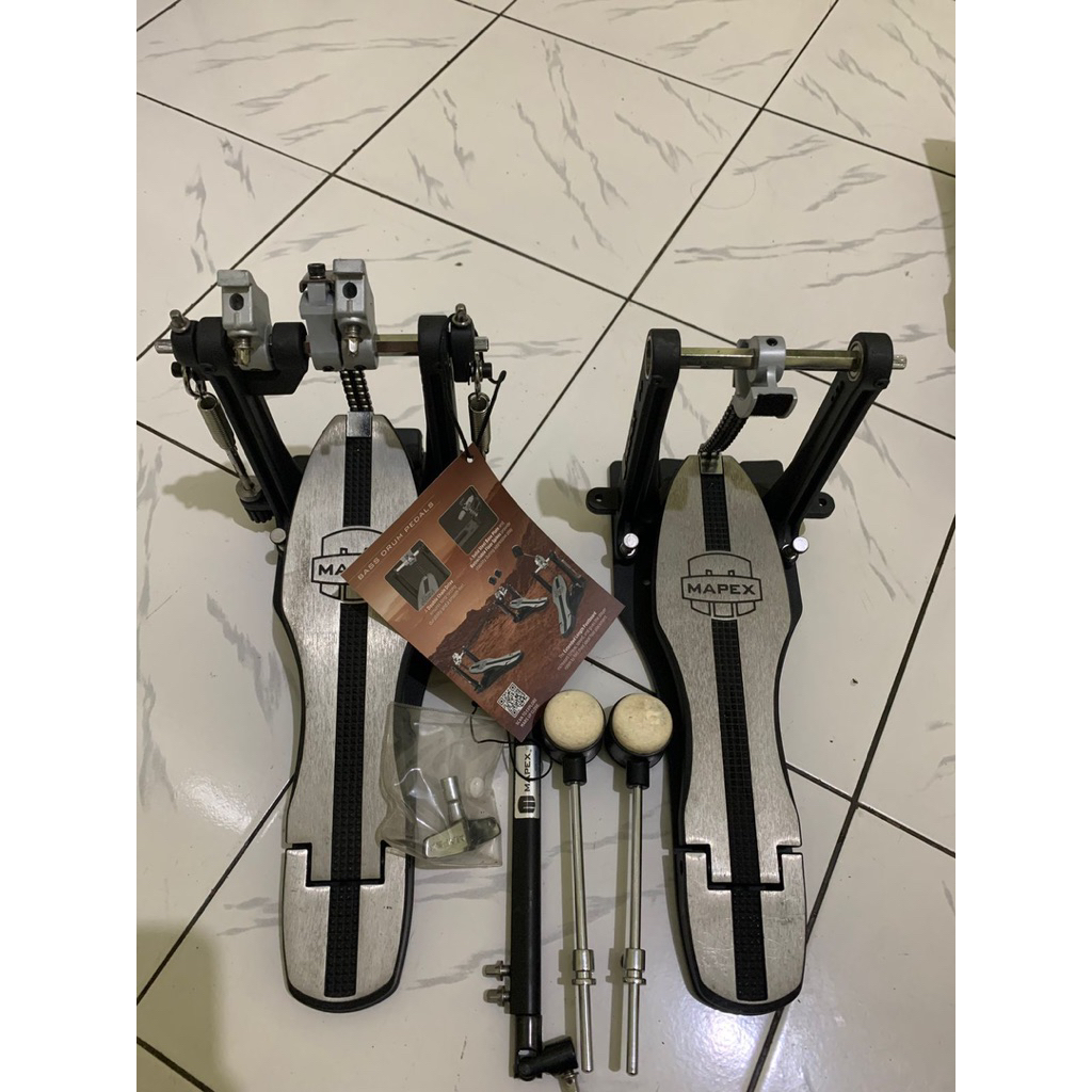 Mapex P600TW double pedal drum (second like new, pemakaian pribadi)