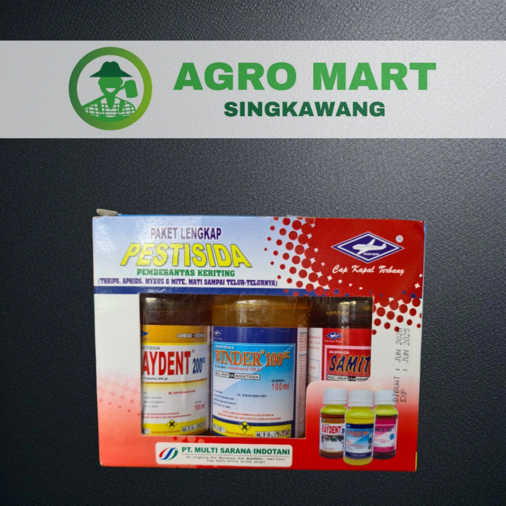 Paket keriting lengkap cabe pestisida murah grosir laris/paket insektisida hama pada tanaman