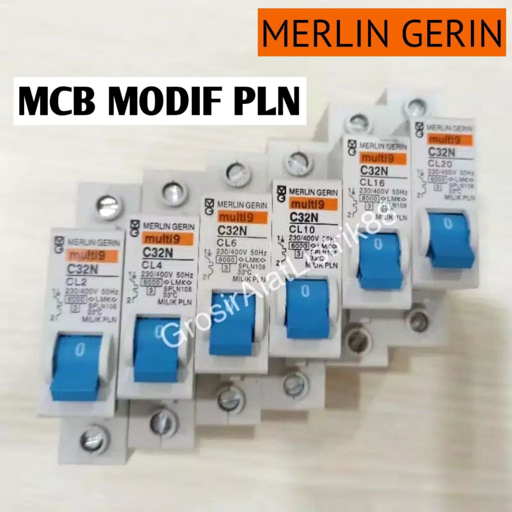 MCB PLN Modif Merlin gerin anti jegglek Merlin gerin 2A modif 6A