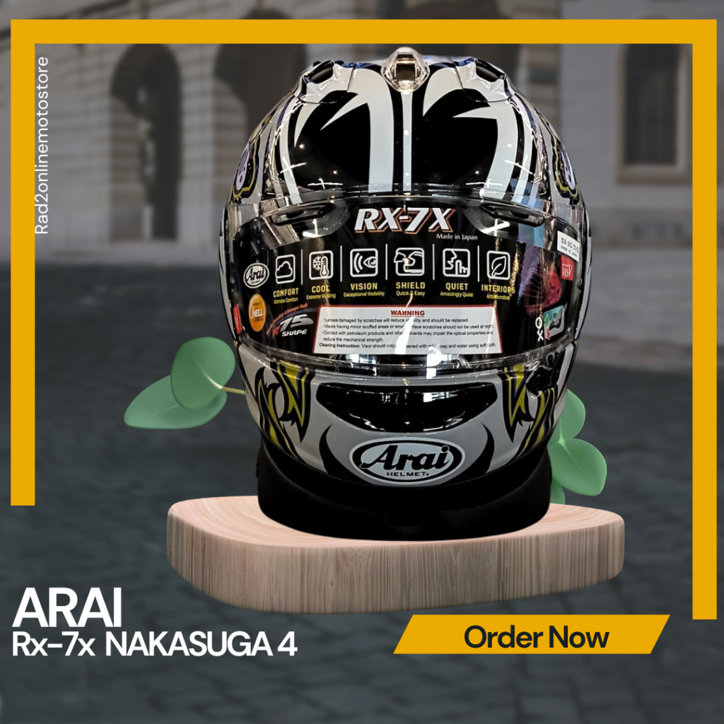 HELM ARAI RX-7X NAKASUGA 4