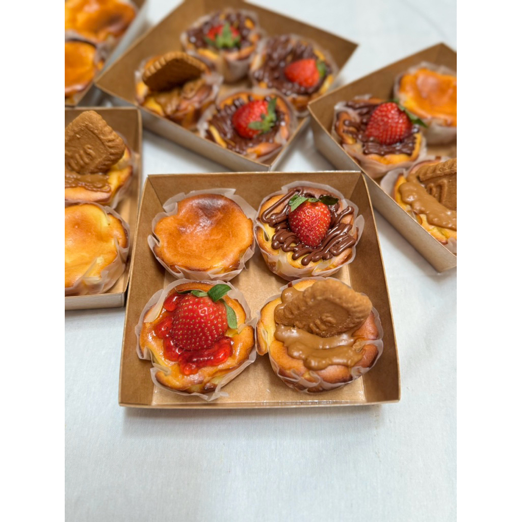 Mini Burnt Cheesecake