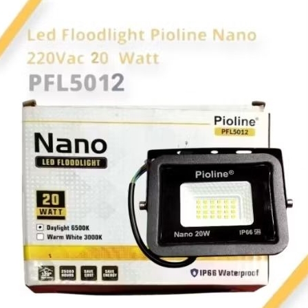 LAMPU SOROT NANO PIOLINE 20W PUTIH
