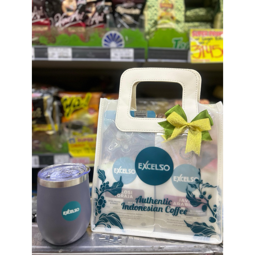 Paket hampers excelso free mug tumbler