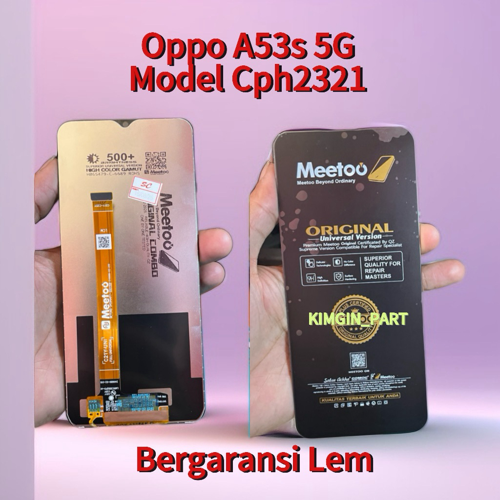 Lcd Layar Sentuh Touchsreen Ts Hp Oppo A53s 5G Model Cph2321