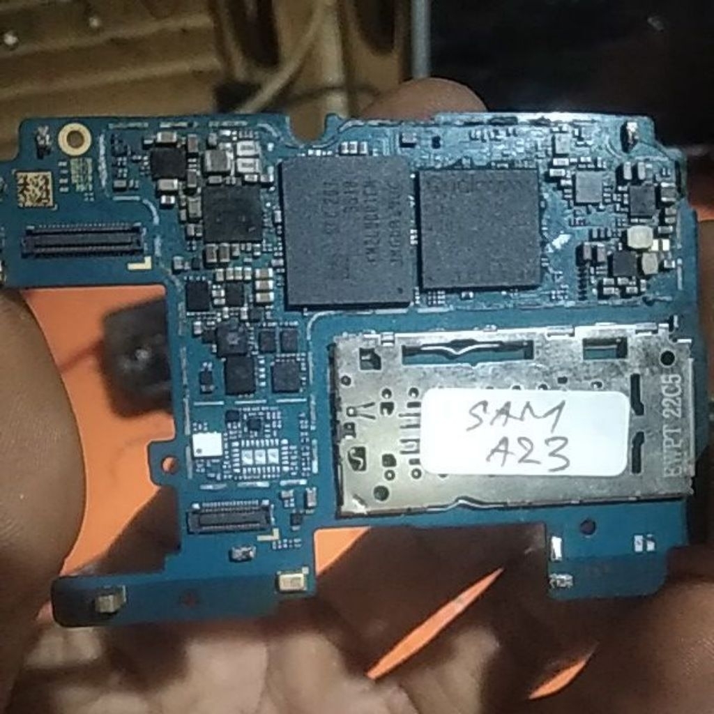 mesin samsung A23 Qualcomm SM6225 kondisi mati