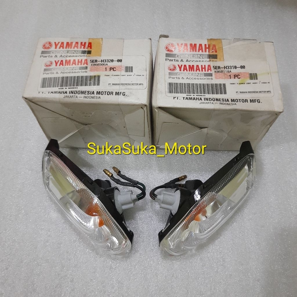 Lampu Sein Sen Riting Depan Yamaha F1zr Fizr Vega Lama Ori Ygp NOS | 5ER-H3310-00 5ER-H3320-00