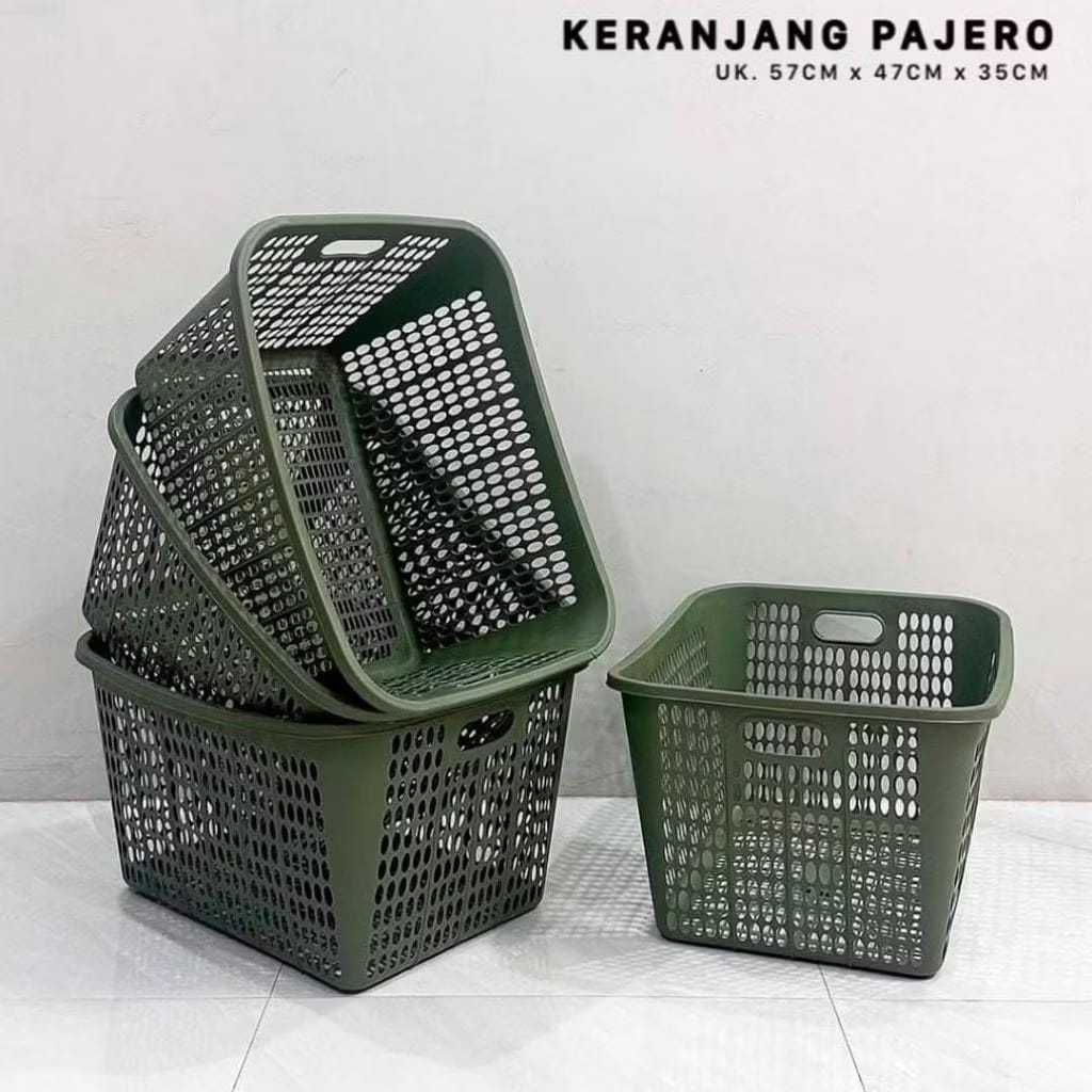 6PCS Keranjang baju / keranjang laundry / keranjang pajero / Rigen keranjang serbaguna