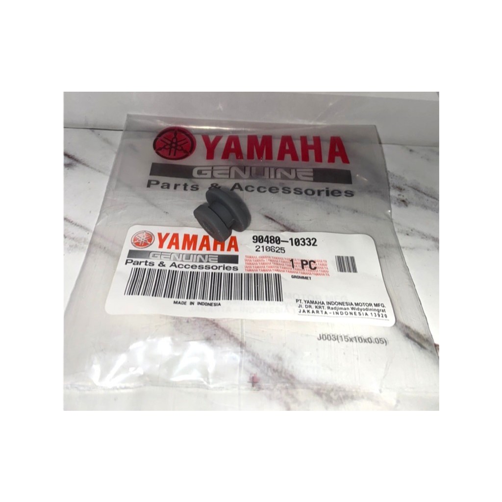 90480-10332 Gromet Karet Bantalan Silincer Cover Tameng Knalpot Mio Smile Mio Soul Fino Karbu Xeon G