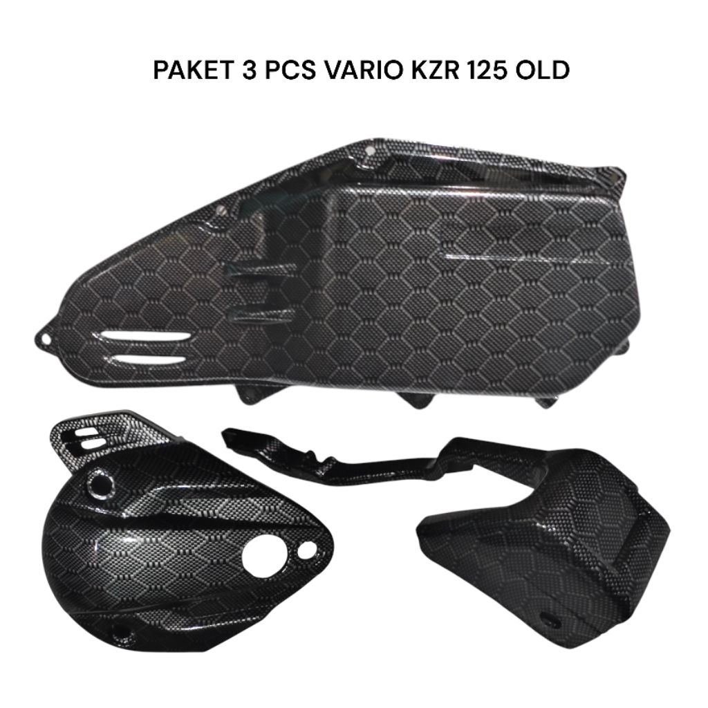 Paket carbon vario kzr 125 150 old cover filter vario cover cvt keongan vario cover sensor vario
