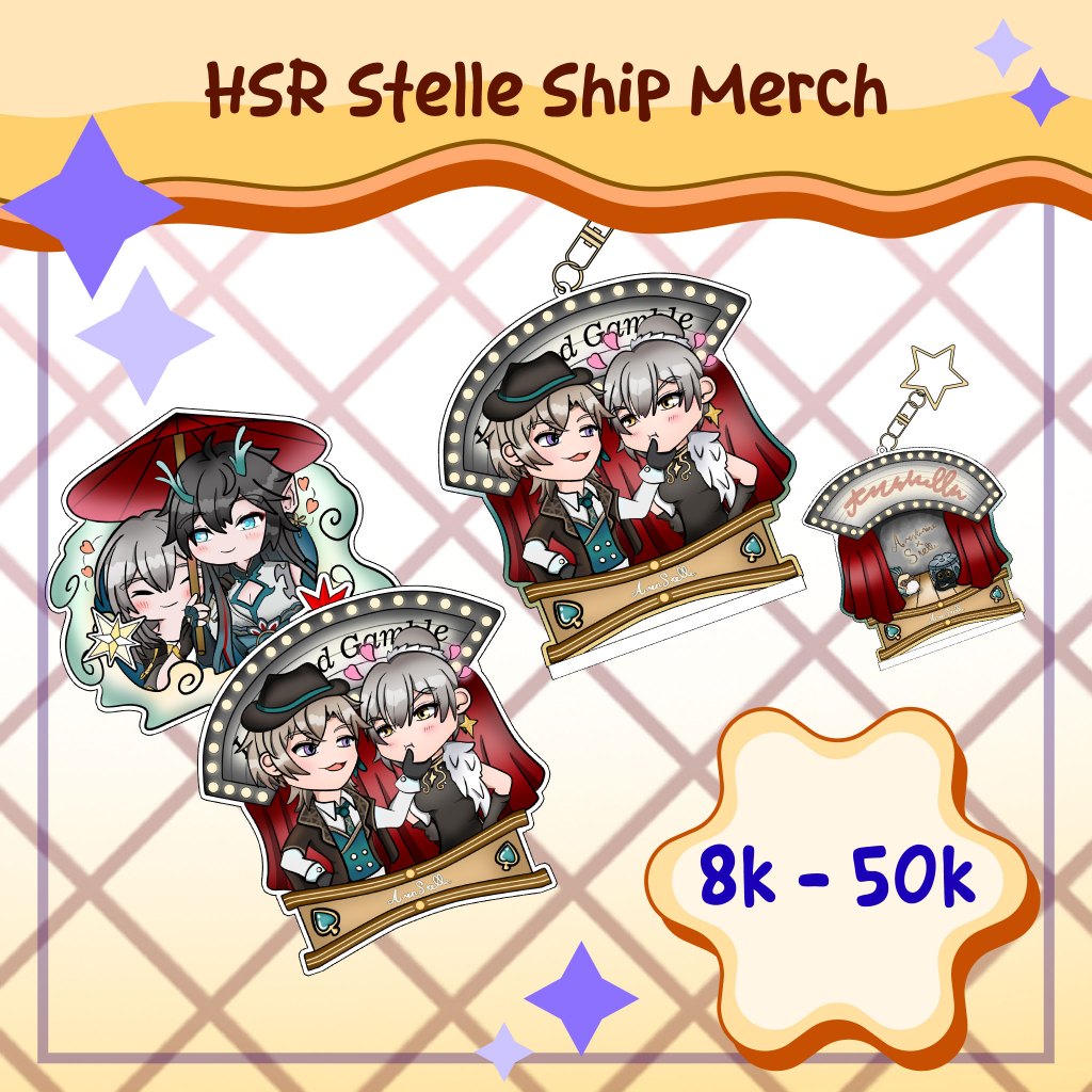 Sticker HSR Fanmade Stelle Ships