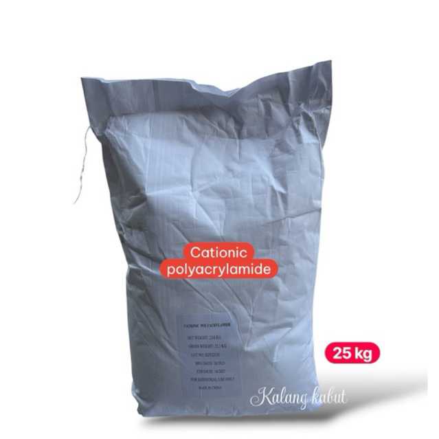 Polimer kationik - cationic polyacrylamide - 25 kg