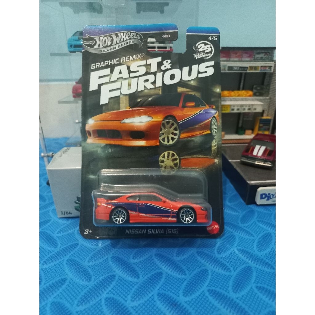 HOTWHEELS Nissan Silvia s15 - Fast and Furious