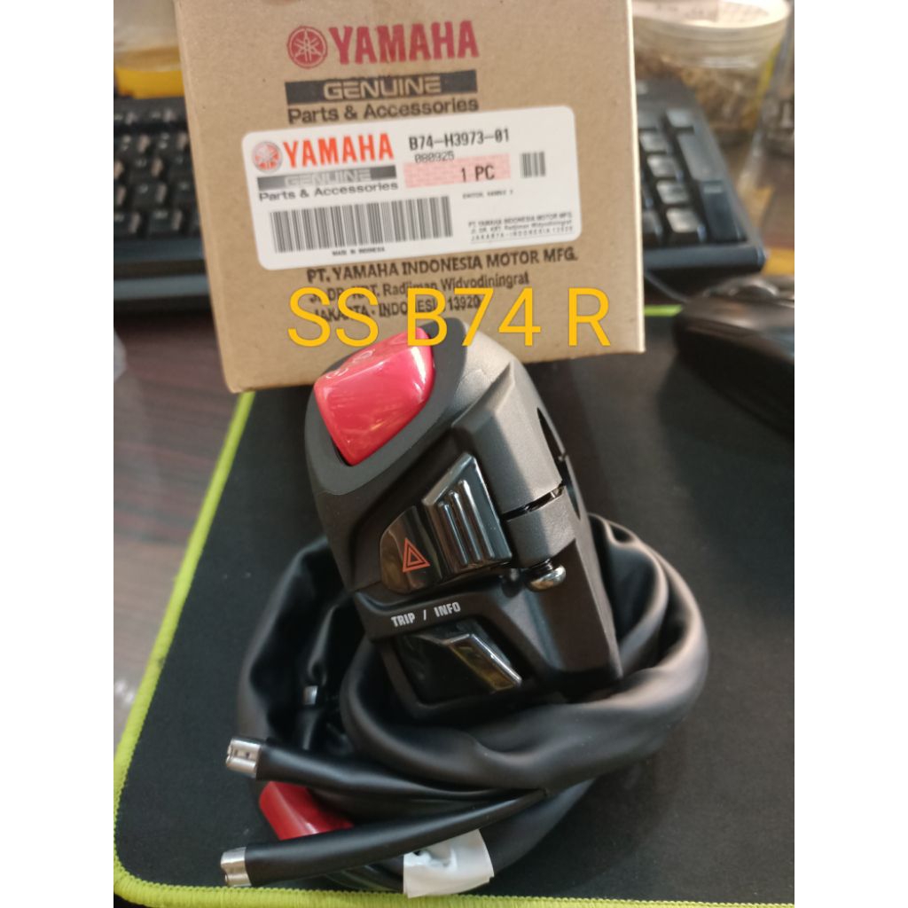 switch handle right holder saklar sakelar swit stater kanan x max 250 origional b74 h3973 00