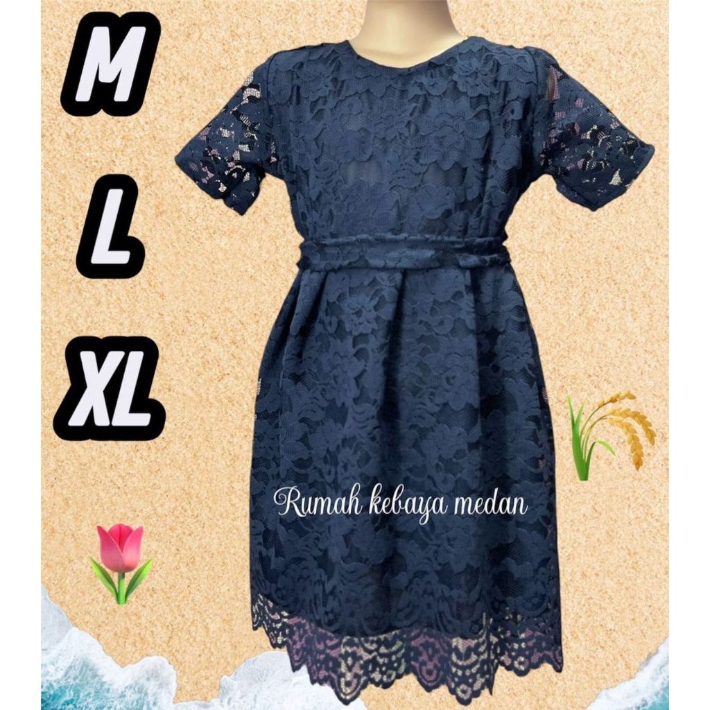 Kebaya_Taleetha KEBAYA DRESS BRUKAT ANAK PRINCESS - Kebaya Anak Perempuan Modern - Kebaya Anak 4 Tah
