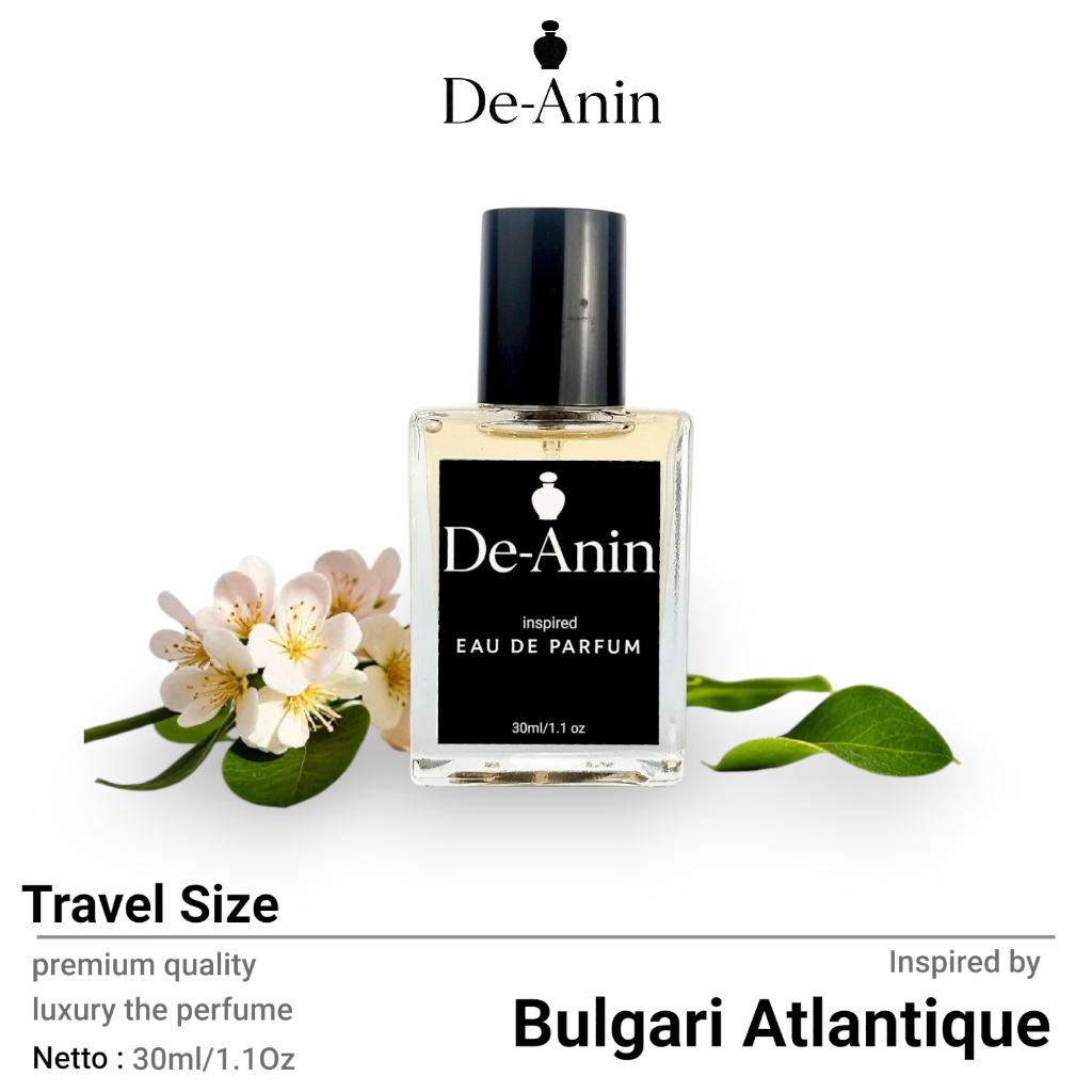[Travel Size] Parfum Pria Wangi Tahan Lama - Inspired Bulgari Aqua Atlantique EDP 30ml by De-Anin