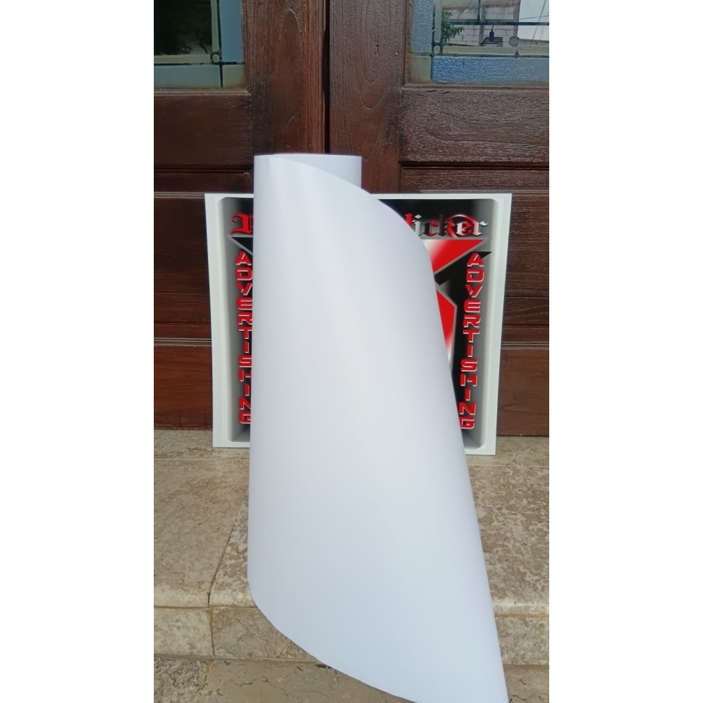 (P12) skotlet stiker putih dop sticker putih dop tidak tembus