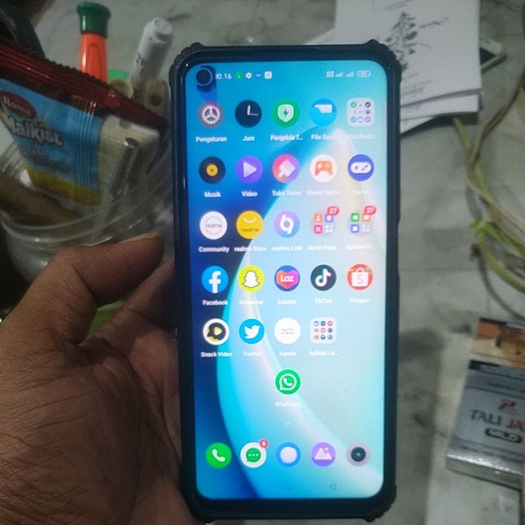 realme 8i ram 6+4/128 second minus cek deskripsi