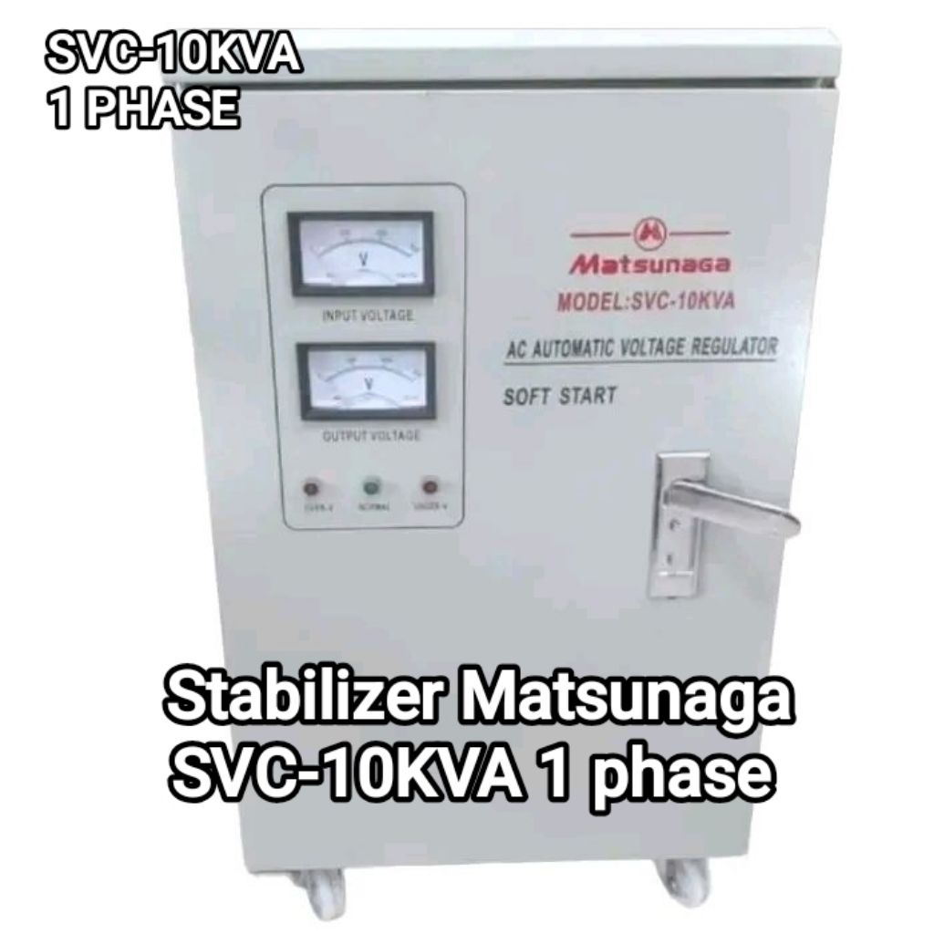 Stabilizer listrik/Stavol matsunaga 10kva/stabilizer matsunaga 10000watt 1 phase/AC AUTOMATIC VOLTAG