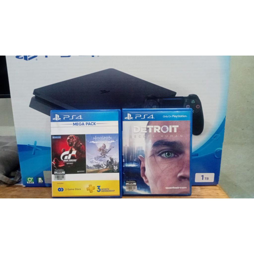 Playstation 4 PS4 Slim 1 TB CUH-2218 Ex. Garansi Sony Resmi 2nd