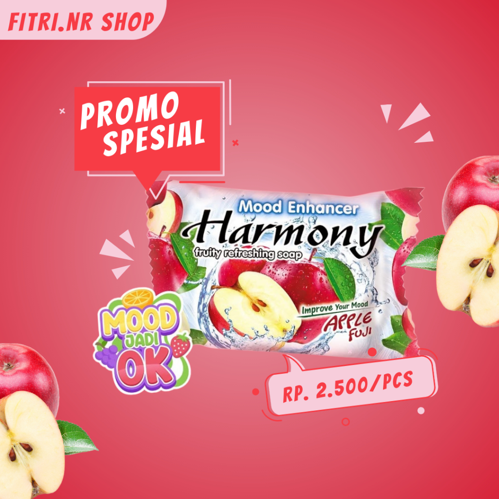 Harmony Sabun Batang Aroma Apel Fuji 70g