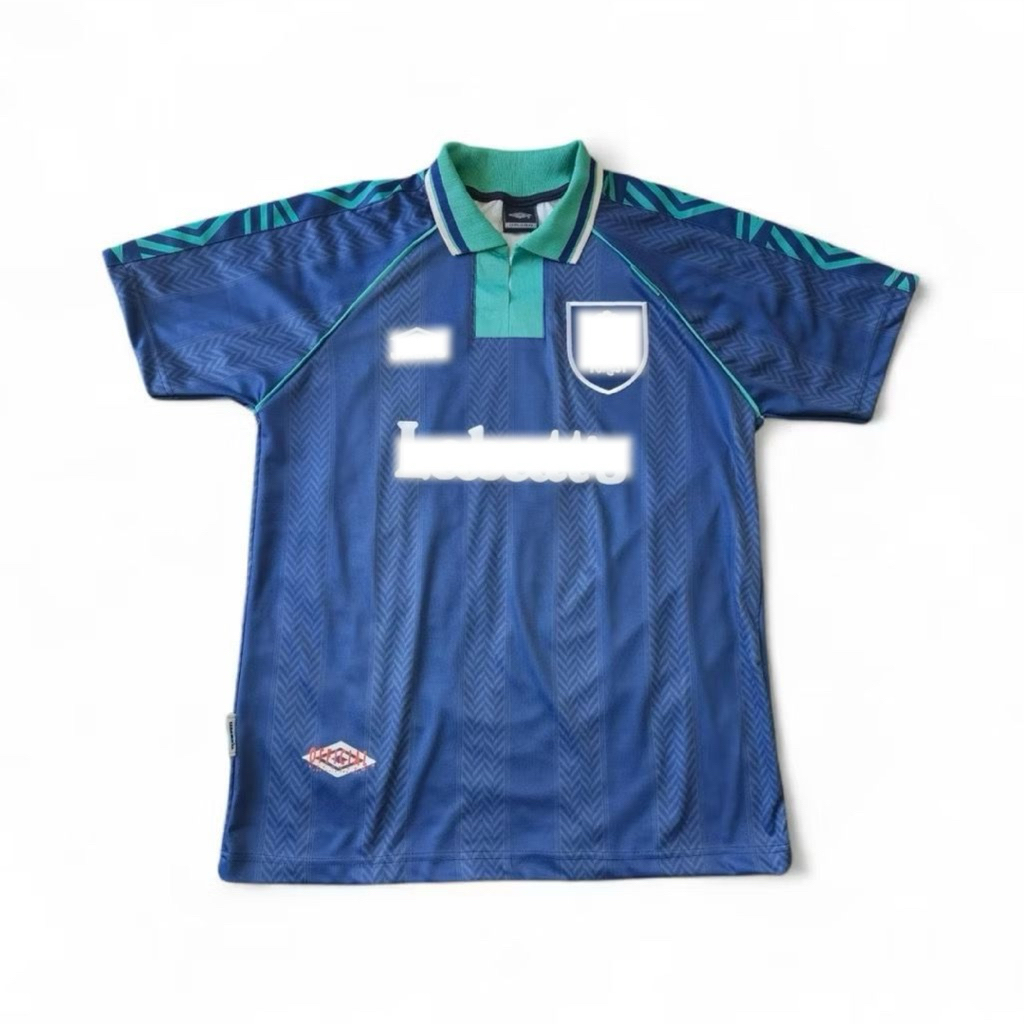 Jersey Retro Fantasy 94/95 Away Notts Forrest classic Baju bola Vintage Rare Casual
