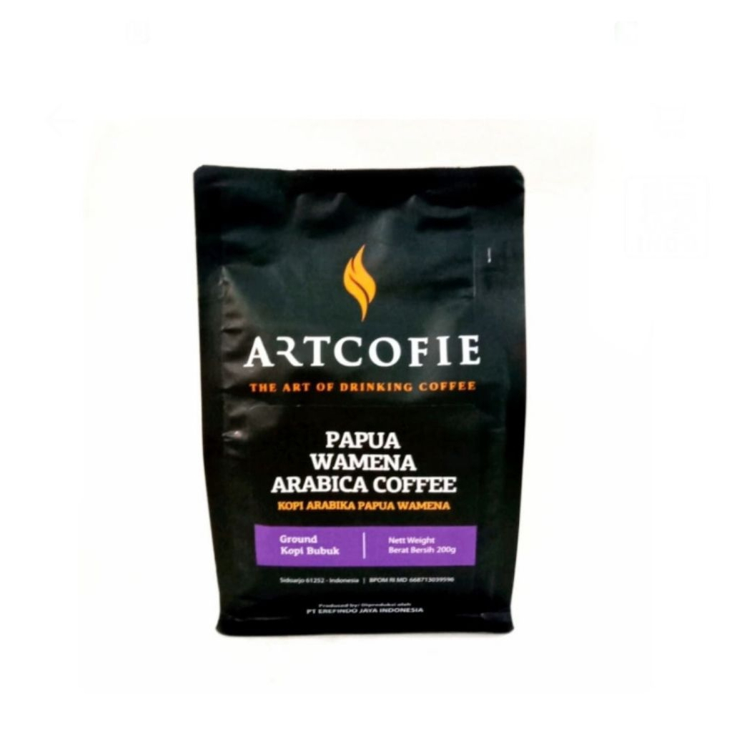artcofie kopi bubuk arabica Papua Wamena 200 gr