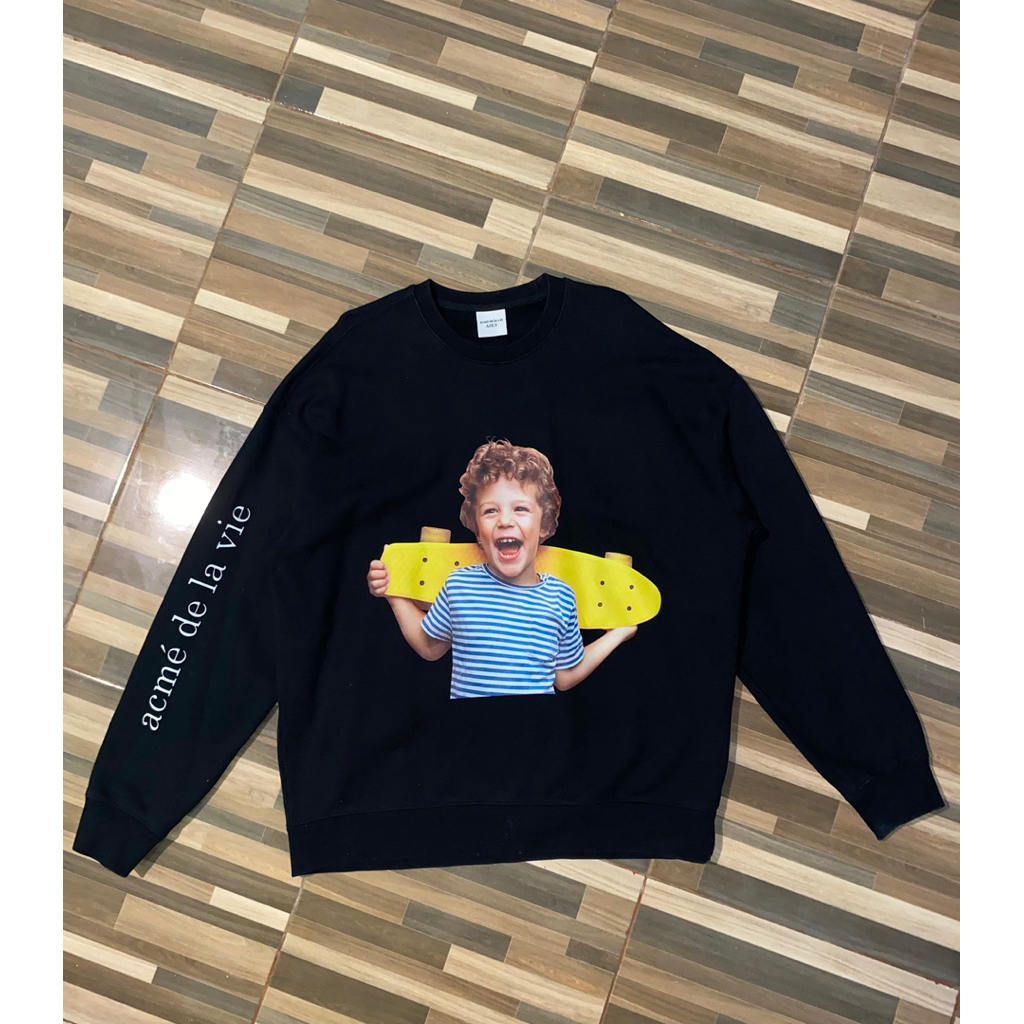 NEGO Crewneck ADLV Baby Face Skateboard