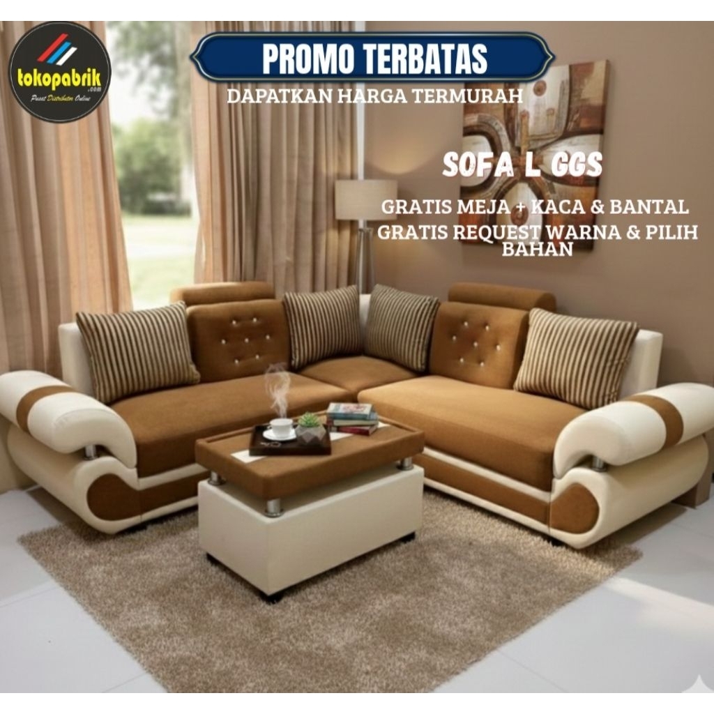 Sofa L Sudut Sofa Ruang Tamu Minimalis Kekinian Terbaru Murah Bandung Sumedang Garut Cimahi Jakarta