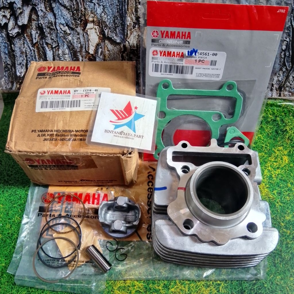Blok Seher Komplit Jupiter Z1 (1DY) +Topset Paking Gasket Jupiter Z1,Force Fi Injeksi Komplit Ring P