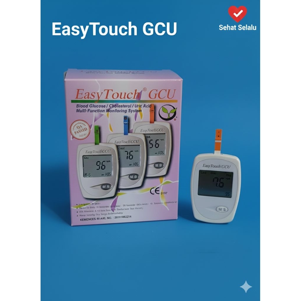 EasyTouch gcu / Alat cek darah 3in1 / Easy touch GCU / alat cek gula darah 3in1