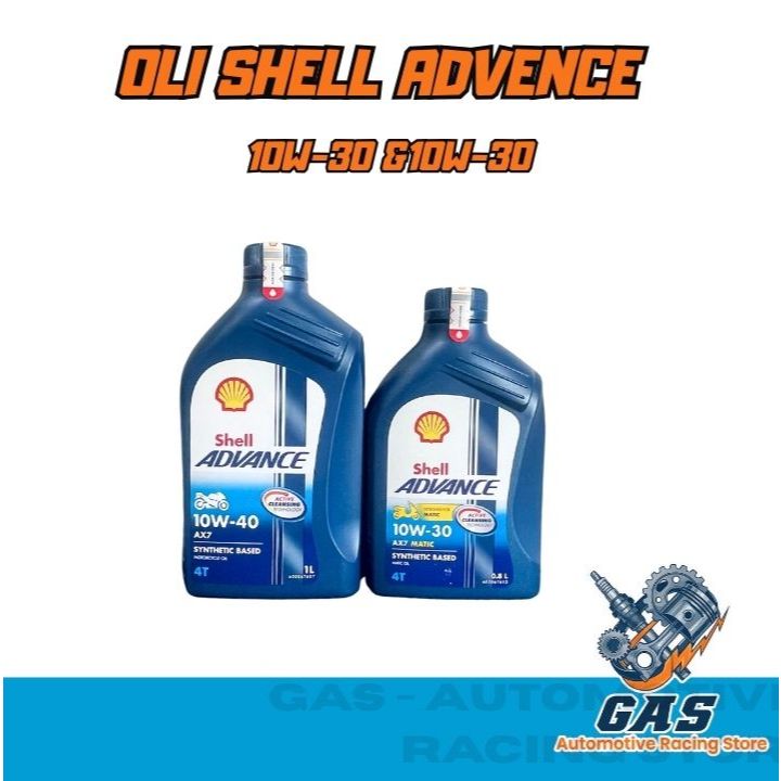 Oli Shell Advance AX7 10W-40 / Oli Shell AX7
