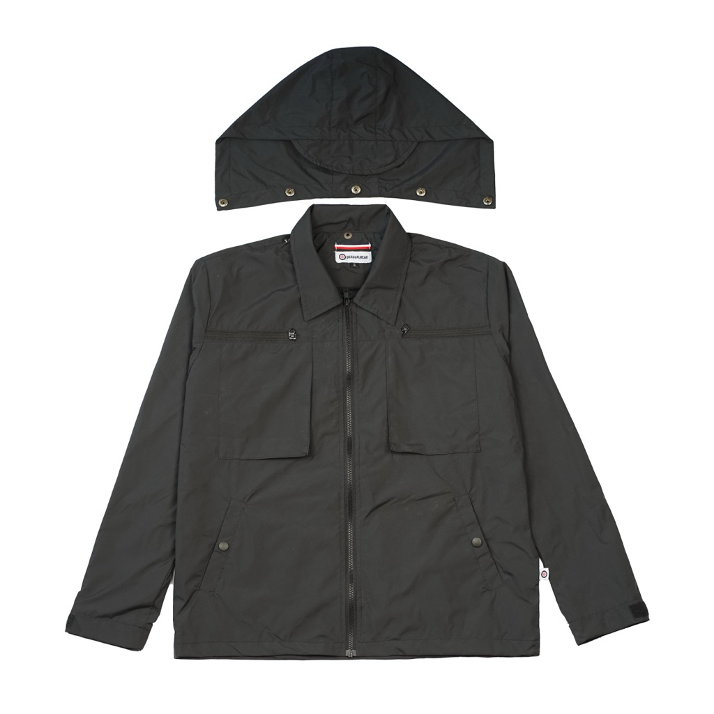 new overshirt jacket black