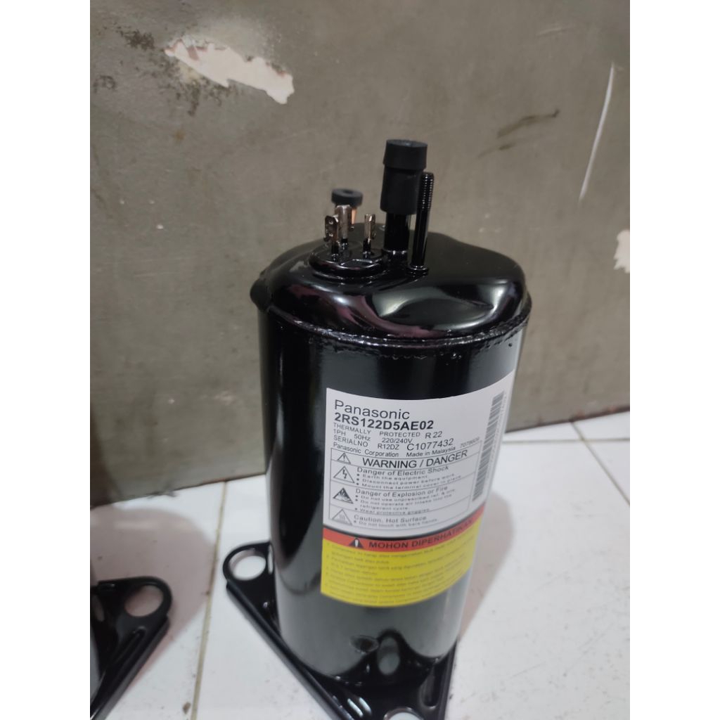 KOMPRESOR AC PANASONIC 2RS122D5AE02 | KOMPRESOR AC PANASONIC 3/4PK R22