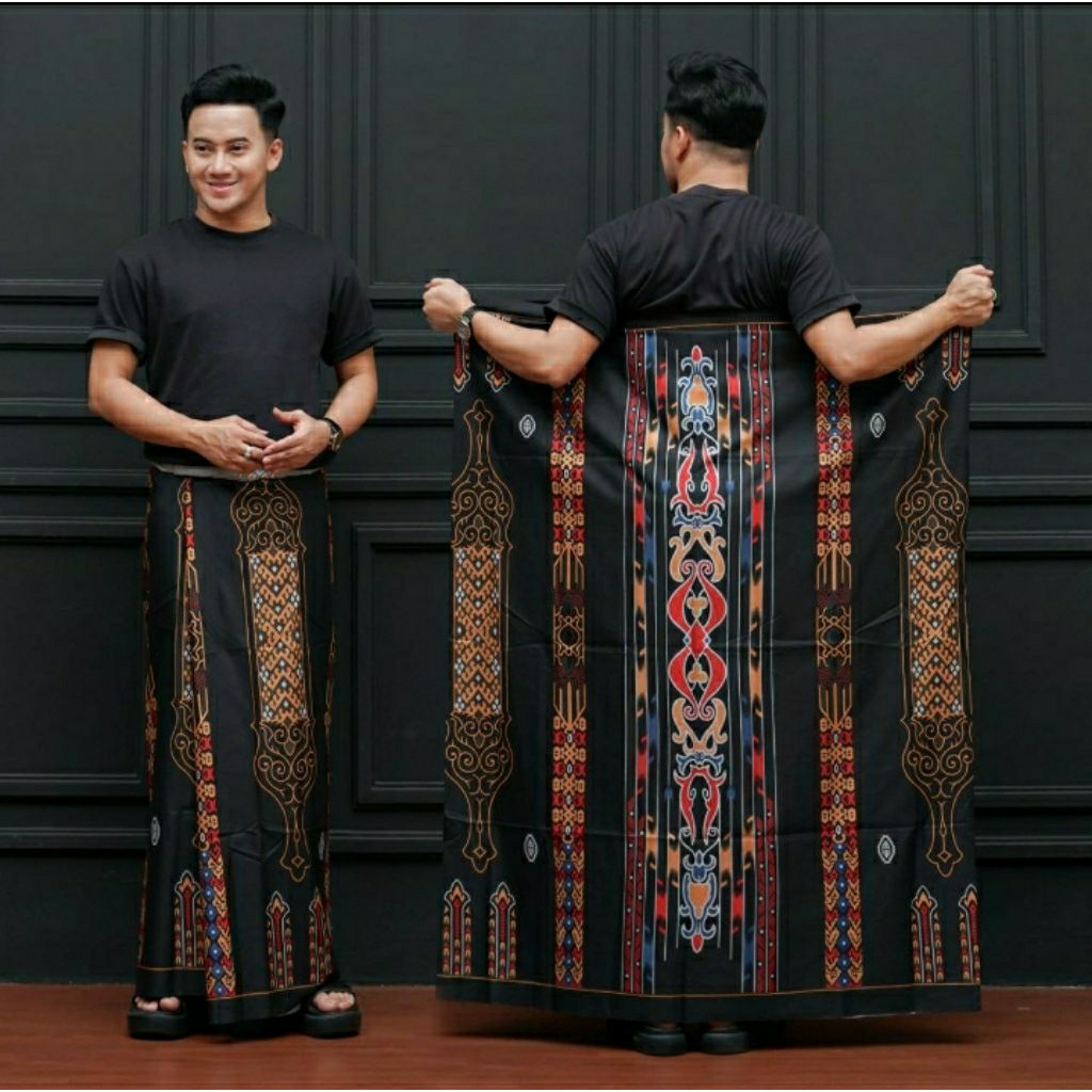 SARUNG MOTIF WAYANG SEMAR / BAGONG HIJAU SARUNG ANAK SD ATAU SMP KANG SANTRI I Bawahan Anak | Cap GU