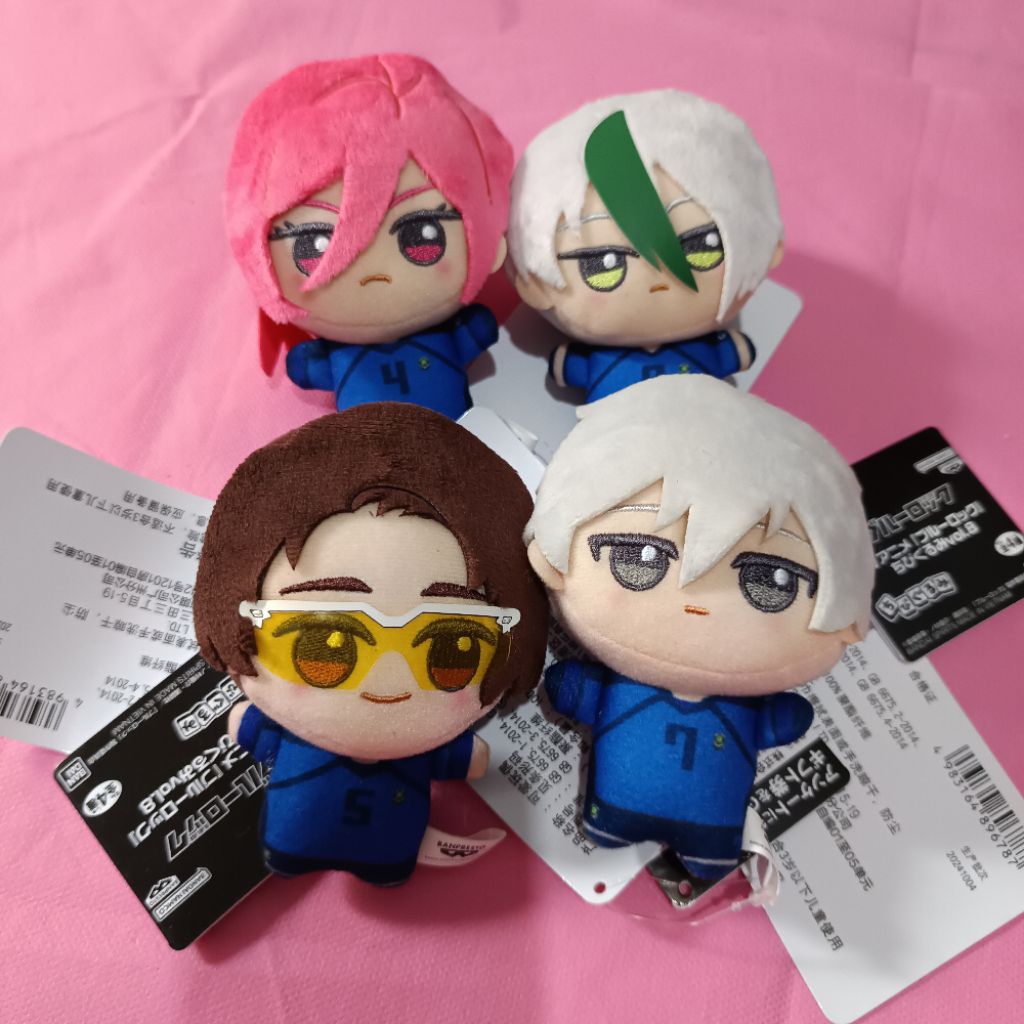 chibigurumi blue lock nagi seishiro yukimiya kenyu chigiri otoya official original