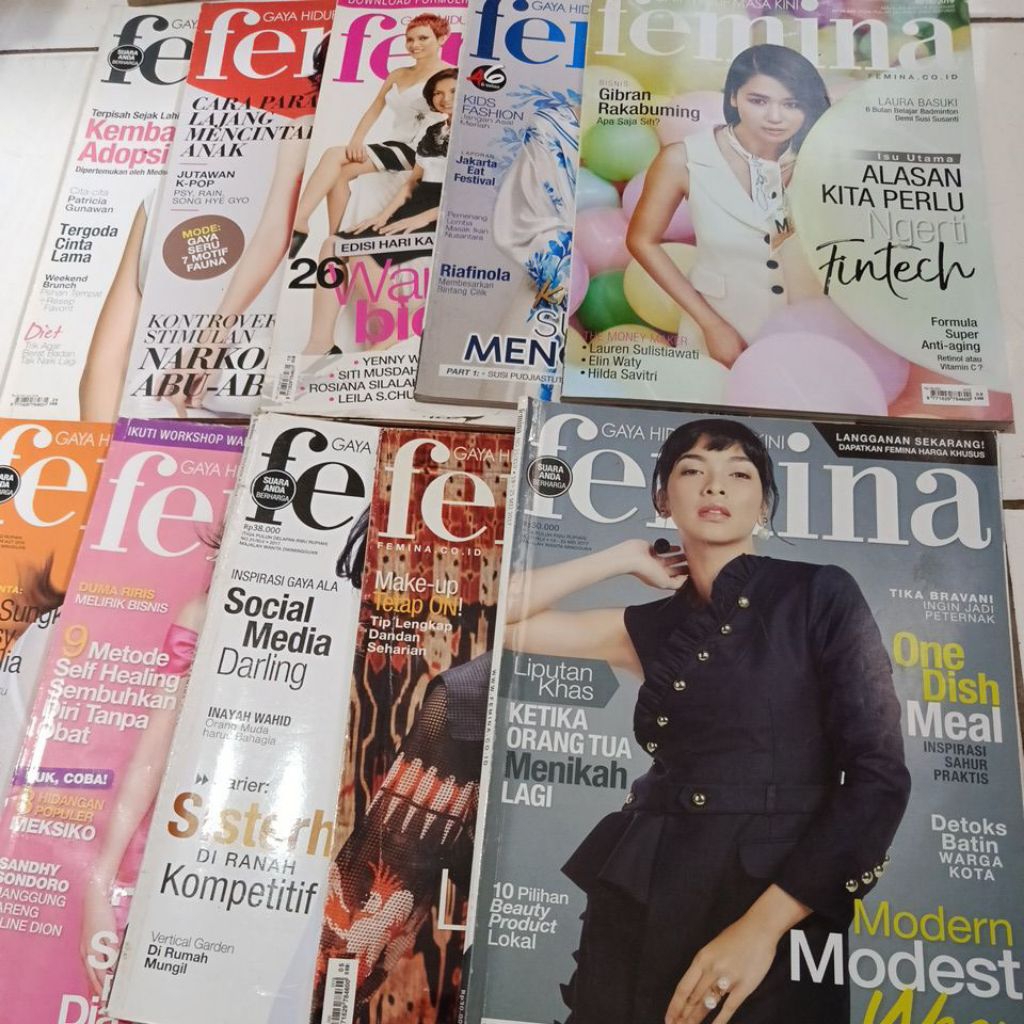 Majalah Femina Edisi 2000-2020