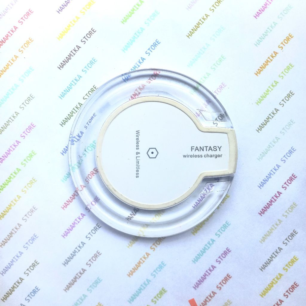 WIRELESS CHARGER fantasi Qi untuk ios dan android bekas berkualitas