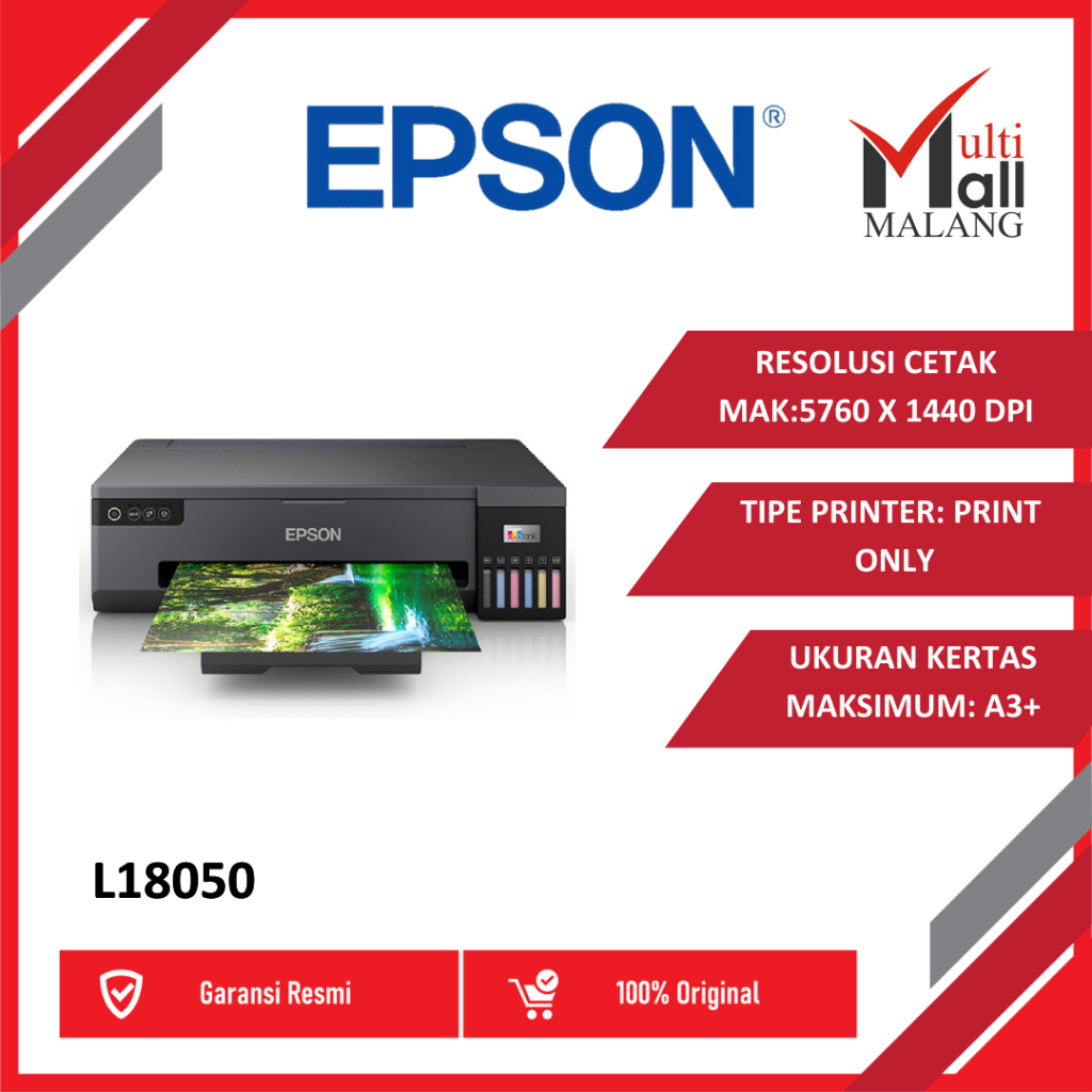 Printer EPSON L18050 A3 / A3+ Ink Tank Wireless