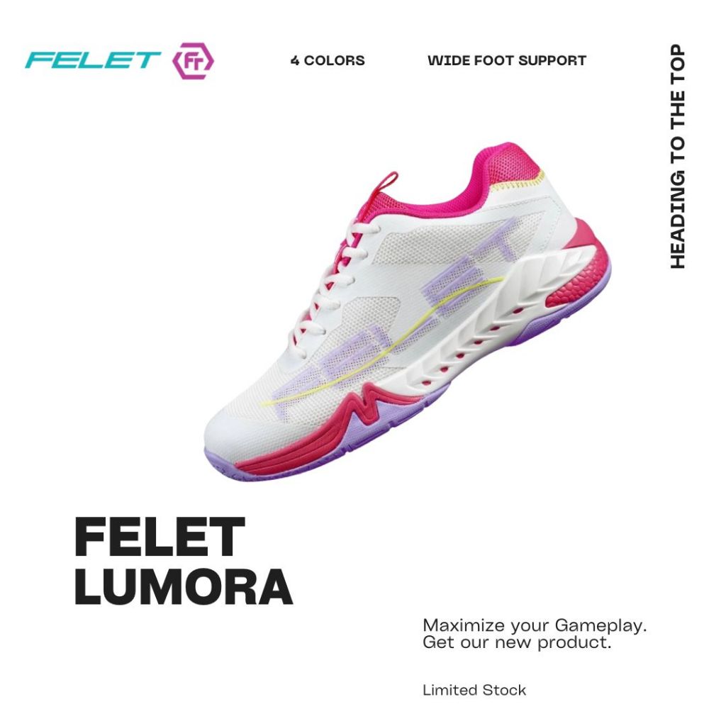 Felet Badminton Shoes Lumora