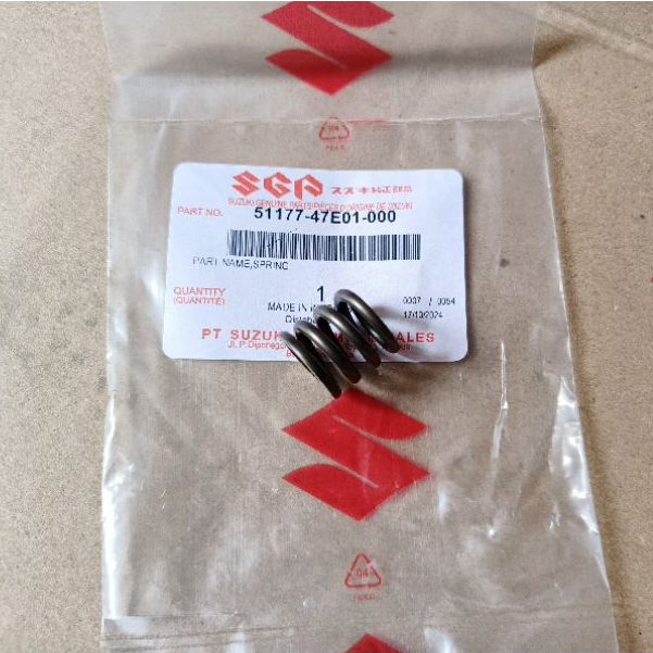 PER REBOUND PER SULING SHOCK DEPAN SUZUKI NEX SMASH 110 SKYDRIVE AXELO ORIGINAL SGP 51177-47E01-000