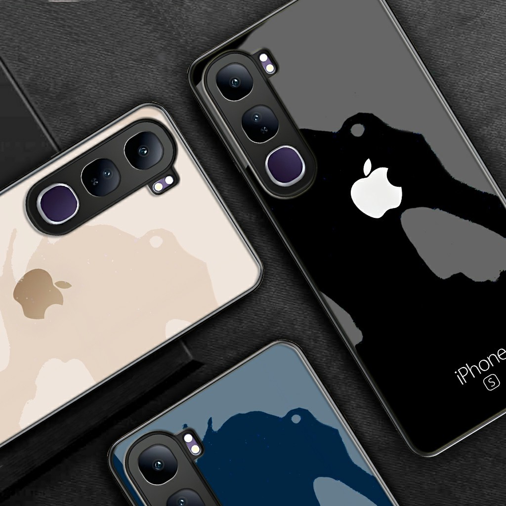 Softcase Glass Kaca Vivo Y21D Terbaru 2025 [FC03] Case Vivo Y21D - Casing  Handphone Vivo Y21D - Pel