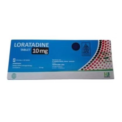 LORATADINE 10 MG HEXPHARM BOX 100 TABLET