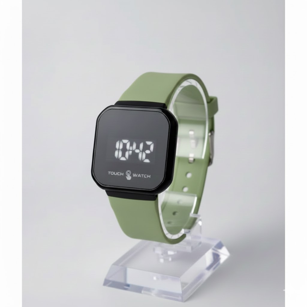 jam digital anak perempuan anti air layar sentuh