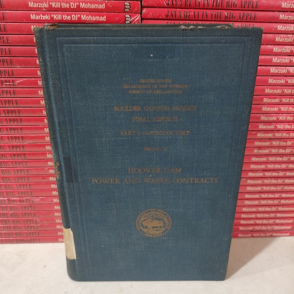 BUKU IMPORT : HOOVER DAM POWER AND WATER CONTRACTS