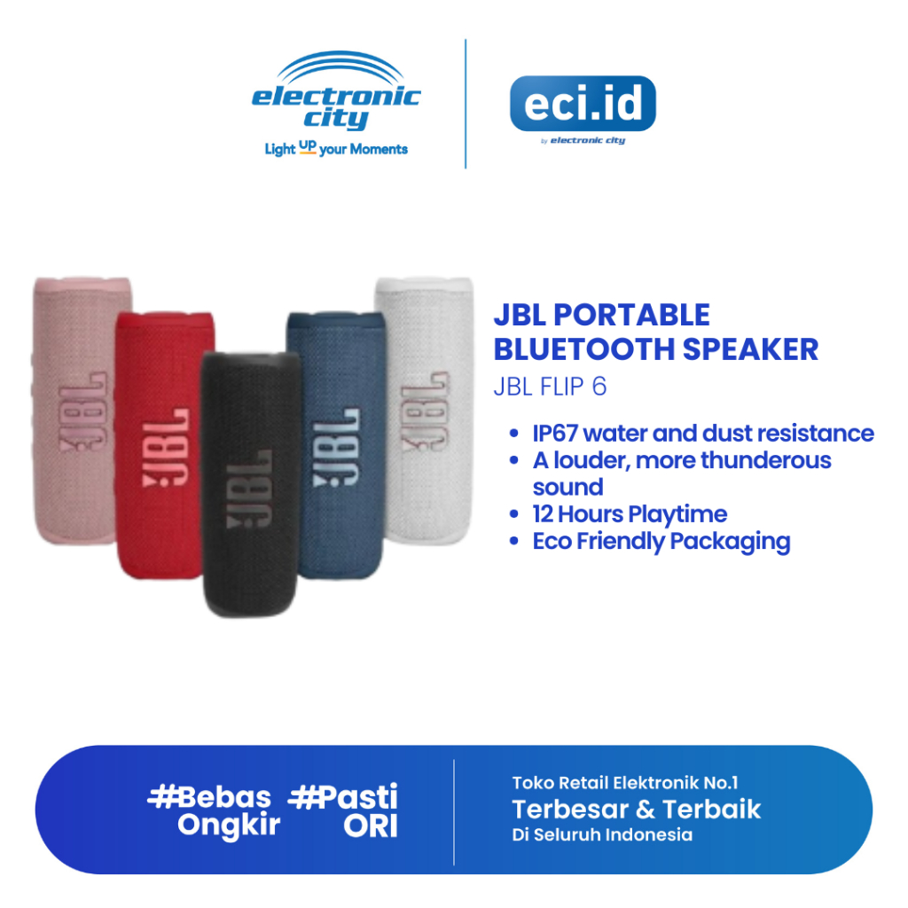 JBL Portable Speaker - JBL Flip 6