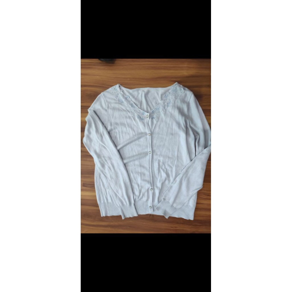 cardigan baby blue