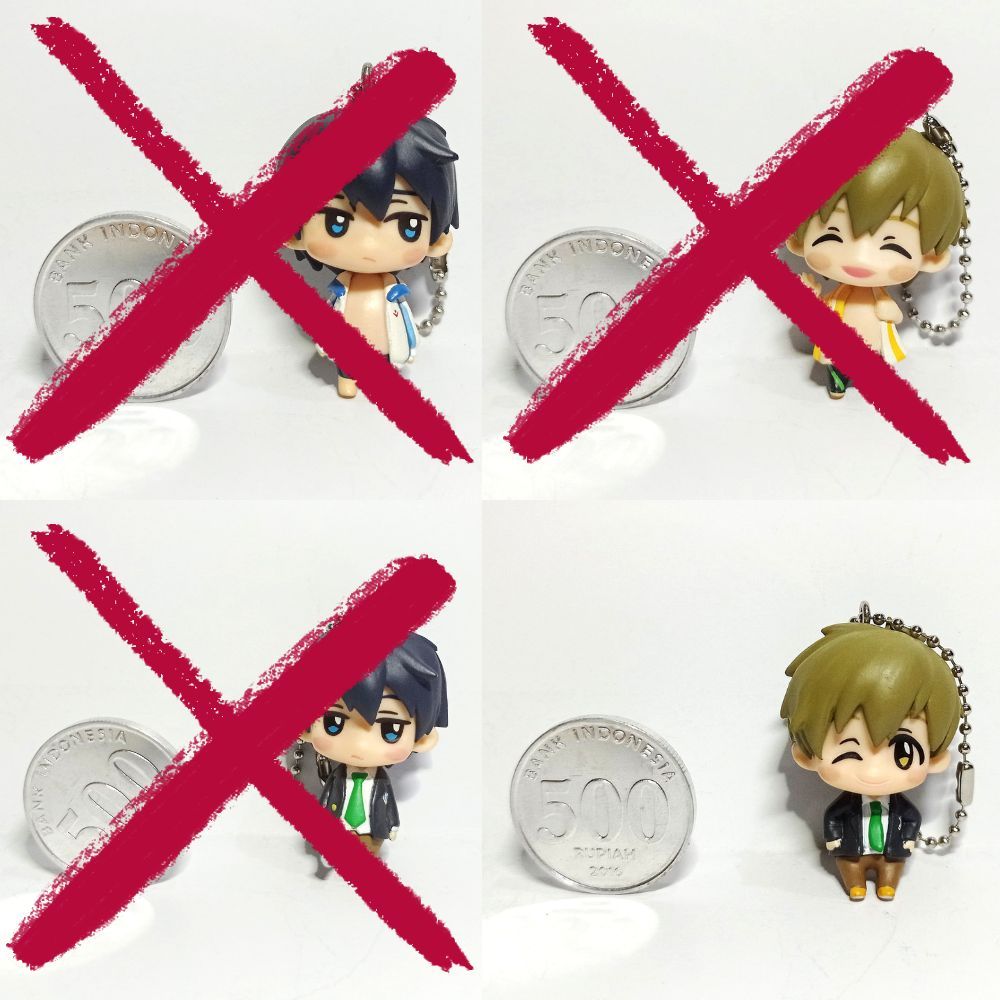 Free Deformed Mascot - Nanase Haruka / Tachibana Makoto