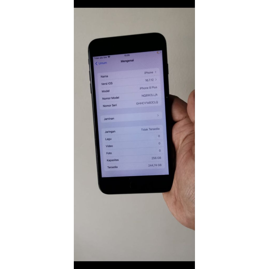 apple iphone 8 plus 256gb