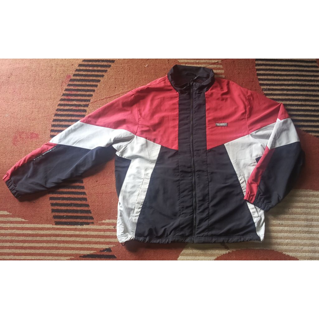 jaket tracktop SPAO colorblock second